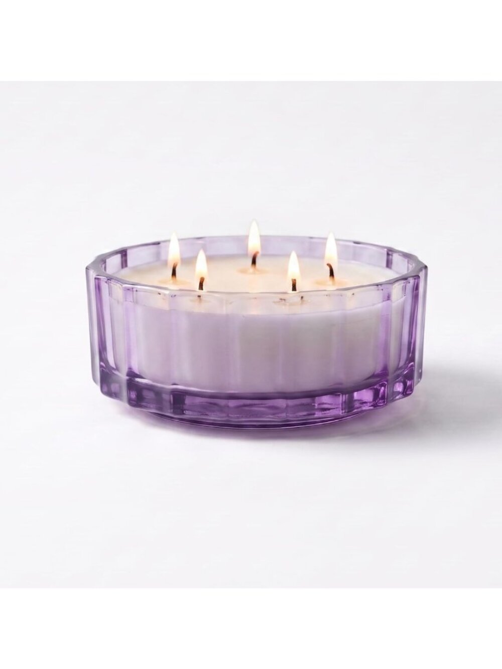 Lavender & Ylang Scented Candle 32oz - Hand-Poured Soy Wax, Clean Burn, Home